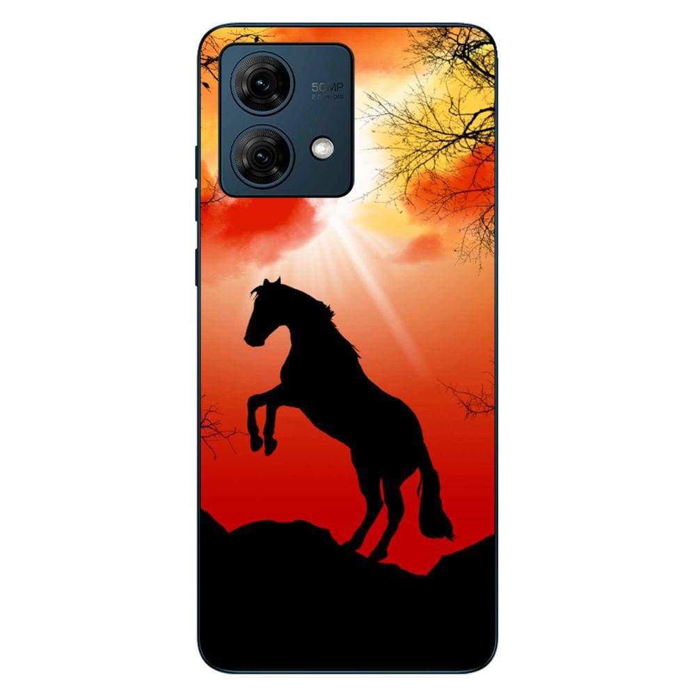 Capa Adesivo Skin377 Verso Para Motorola Moto G84