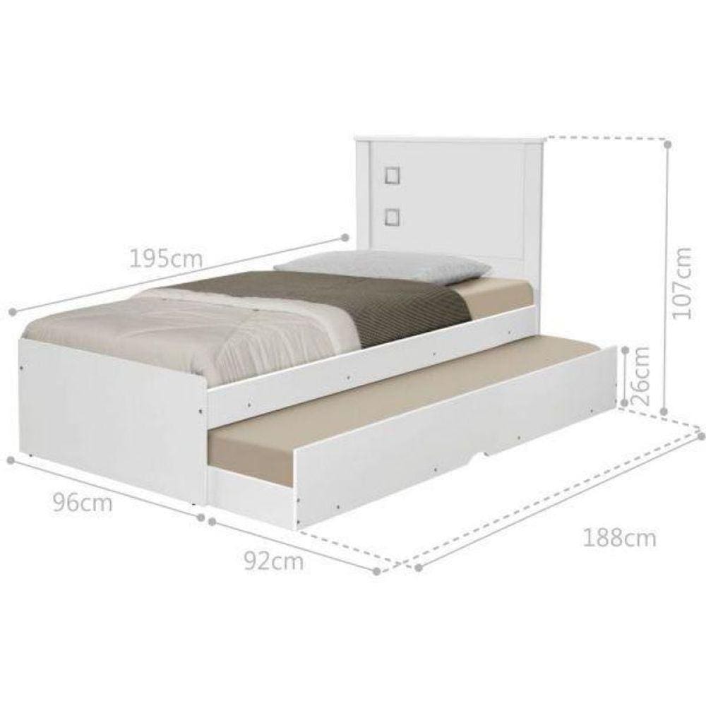 Cama Bibox Solteiro Barcelo