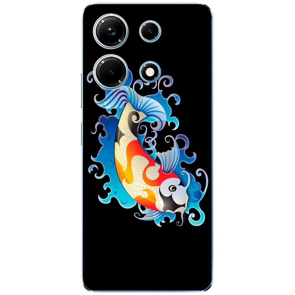 Capa Adesivo Skin053 Verso Para Infinix Note 30 4G