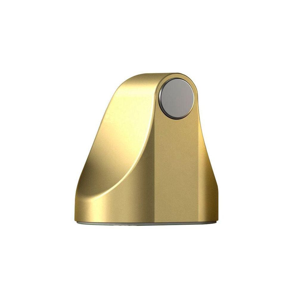 Trava Porta Magnético Dourado Fosco ComfortDoor 4x4x3,5cm
