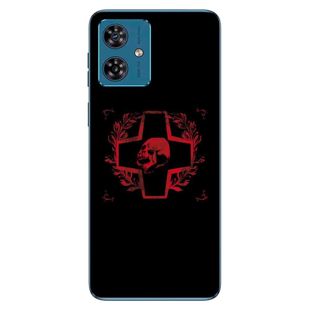 Capa Adesivo Skin023 Verso Para Motorola Moto G54