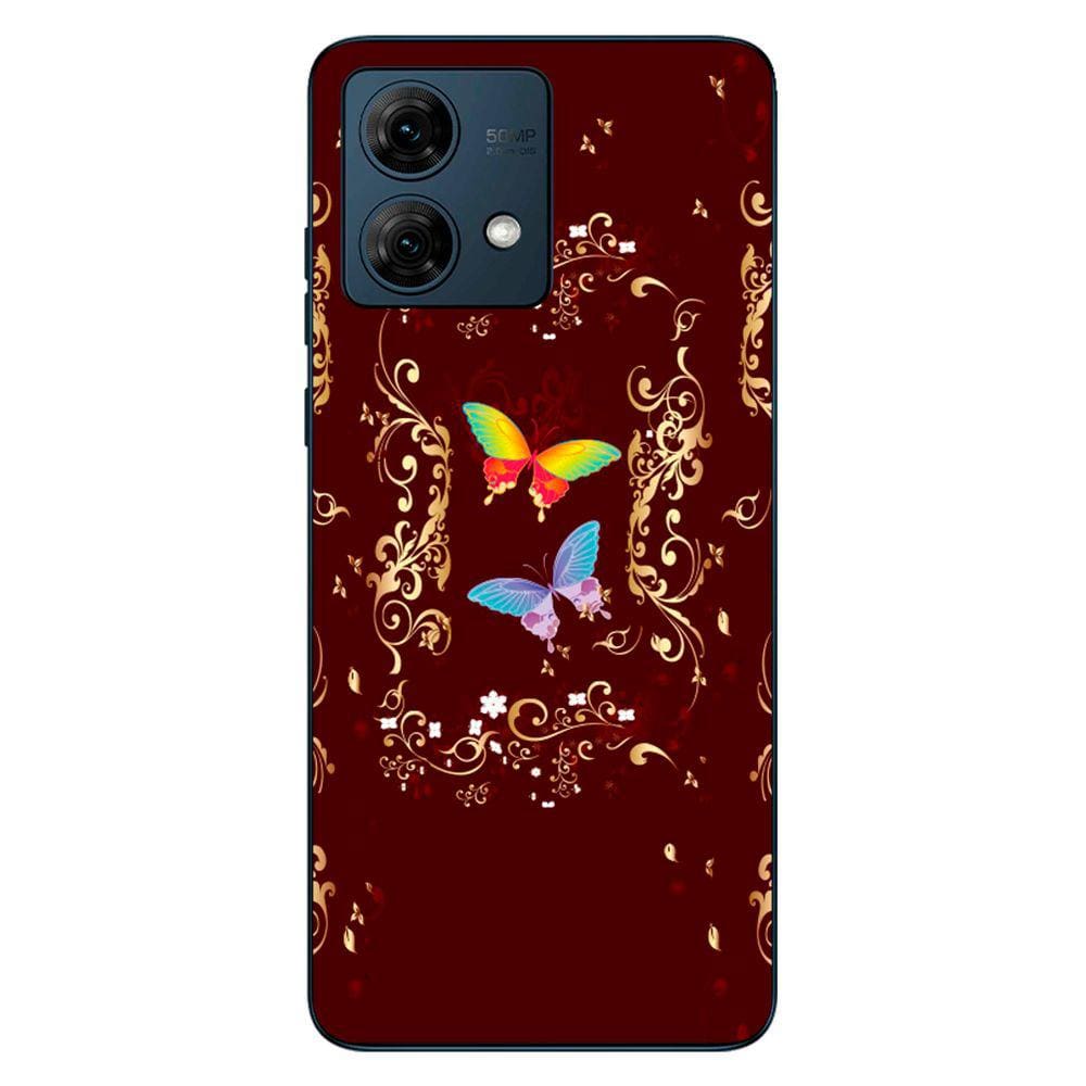 Capa Adesivo Skin375 Verso Para Motorola Moto G84