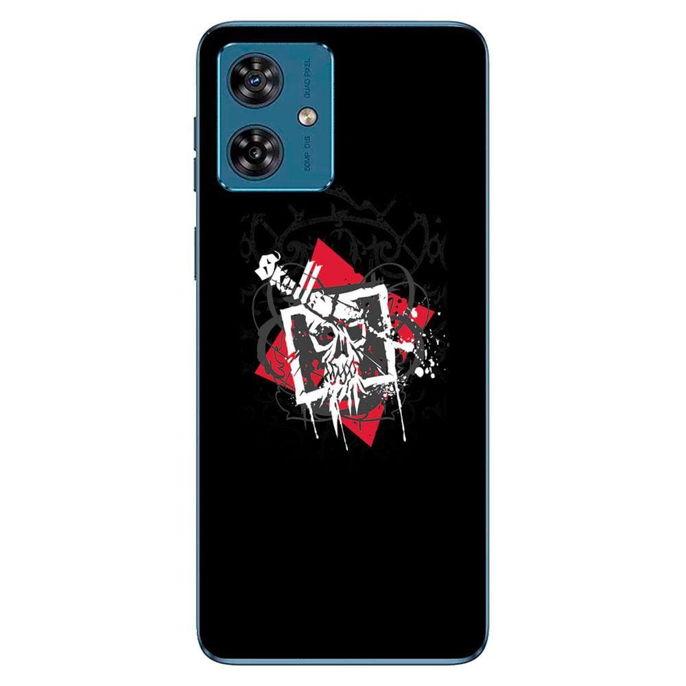 Capa Adesivo Skin015 Verso Para Motorola Moto G54
