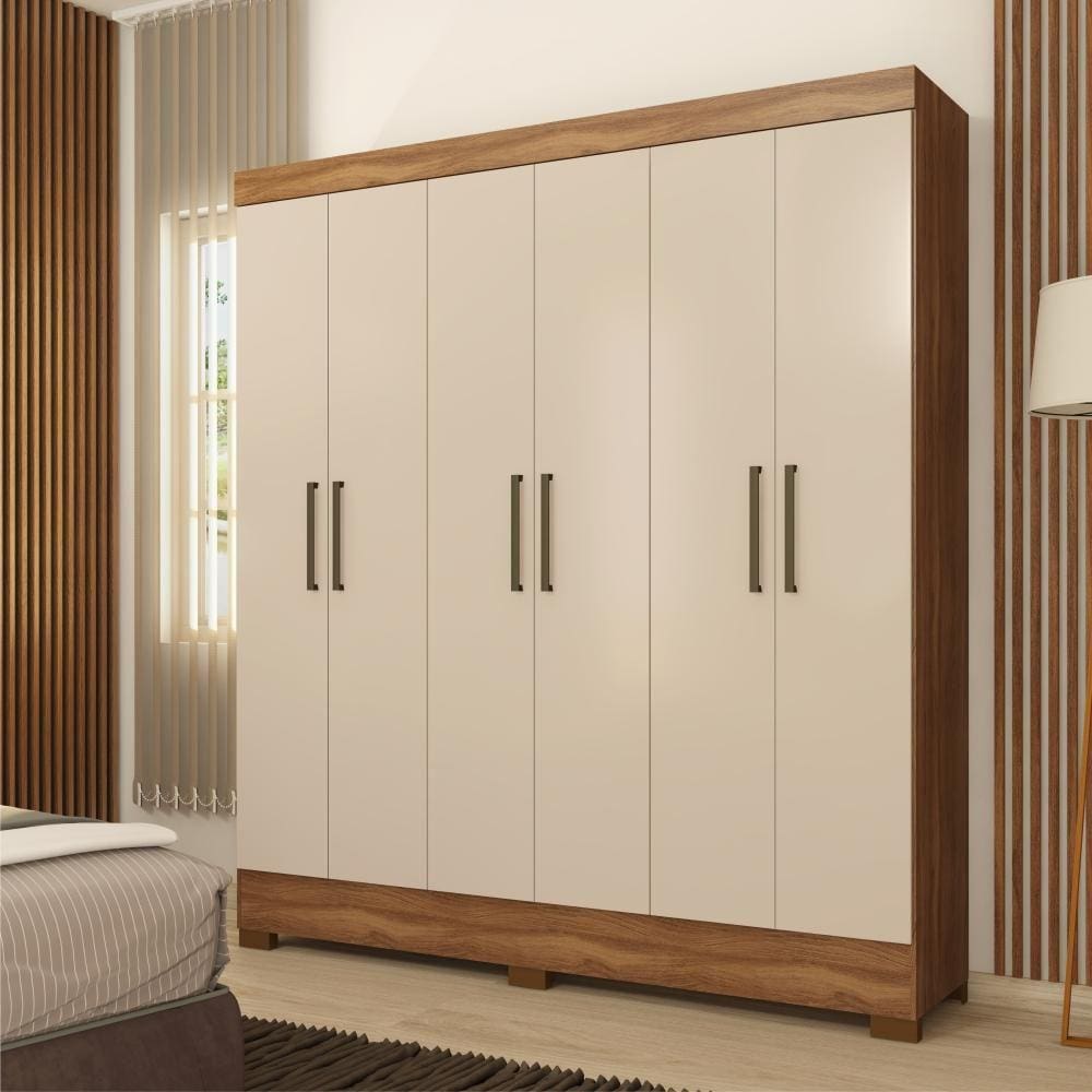 Guarda Roupa 6 Portas Virgi