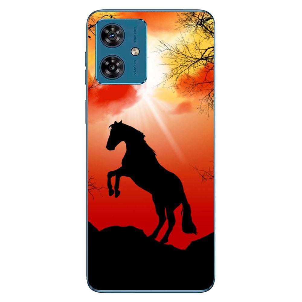 Capa Adesivo Skin377 Verso Para Motorola Moto G54