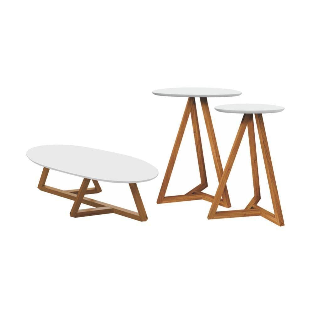 Jogo de Mezanino Lateral com Mesa de Centro Juventus