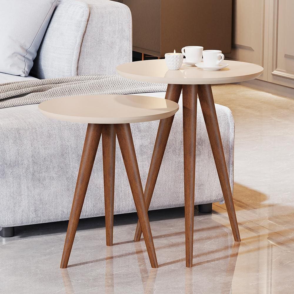 Conjunto Mesas de Apoio Trieste