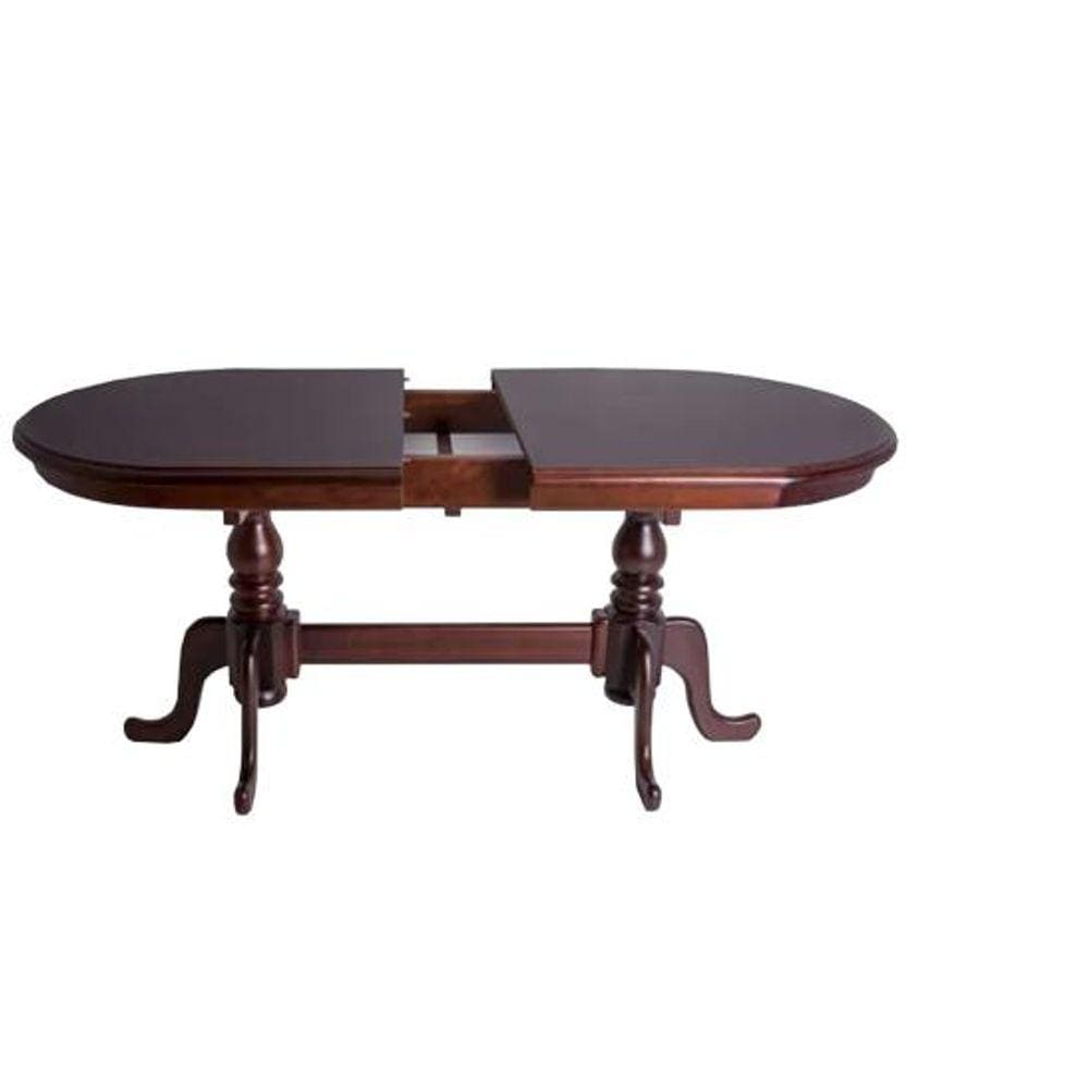 Mesa Elástica Oval 1,60 x 90 - Móveis de Gramado - ( + 40cm Elástica )