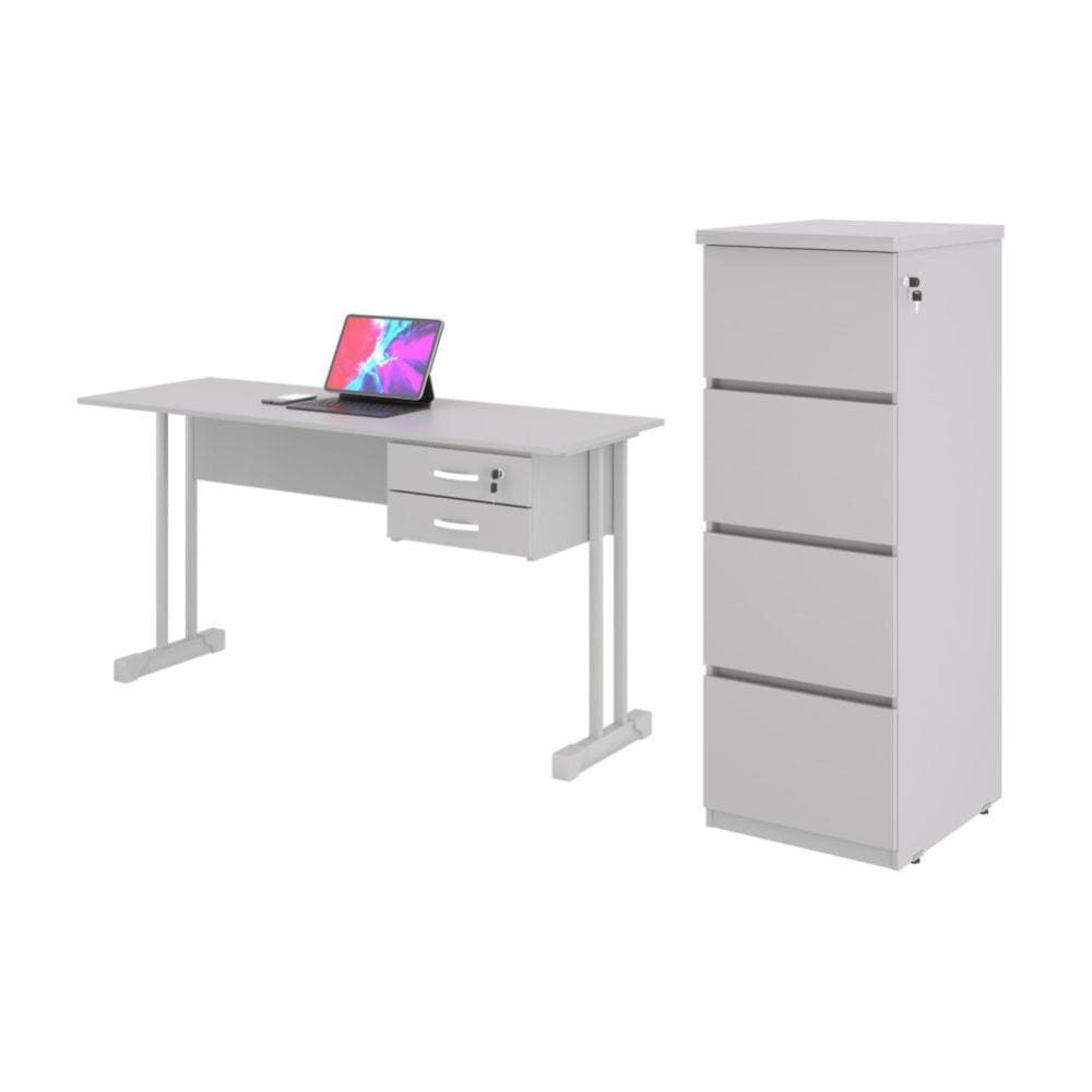 Conjunto Escrivaninha e Gaveteiro Larissa