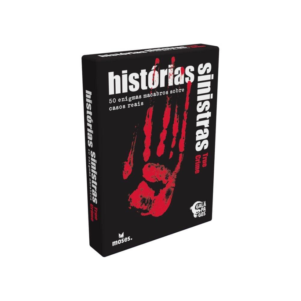 Historias Sinistras Black Stories True Crime Jogo de Cartas Galapagos BLK120