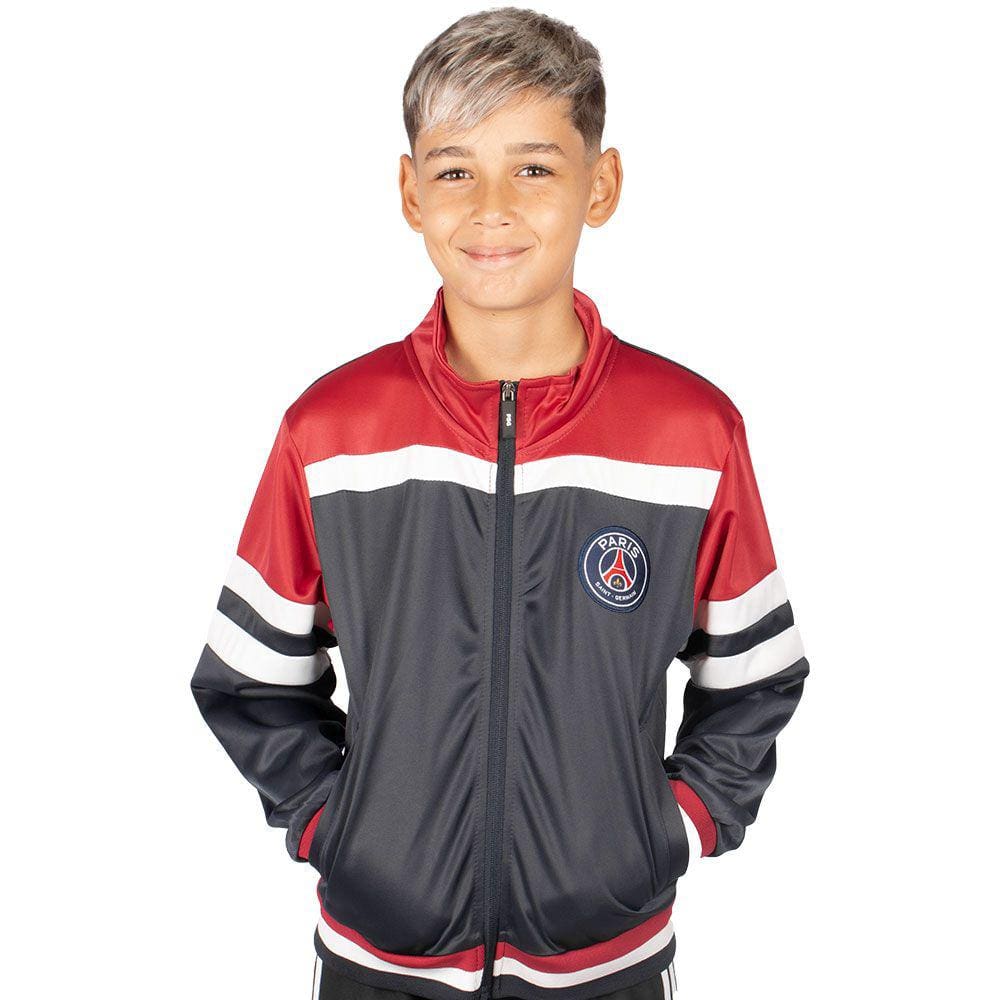 Jaqueta PSG Logo Juvenil Marinho