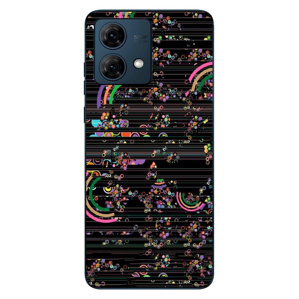 Capa Adesivo Skin006 Verso Para Motorola Moto G84