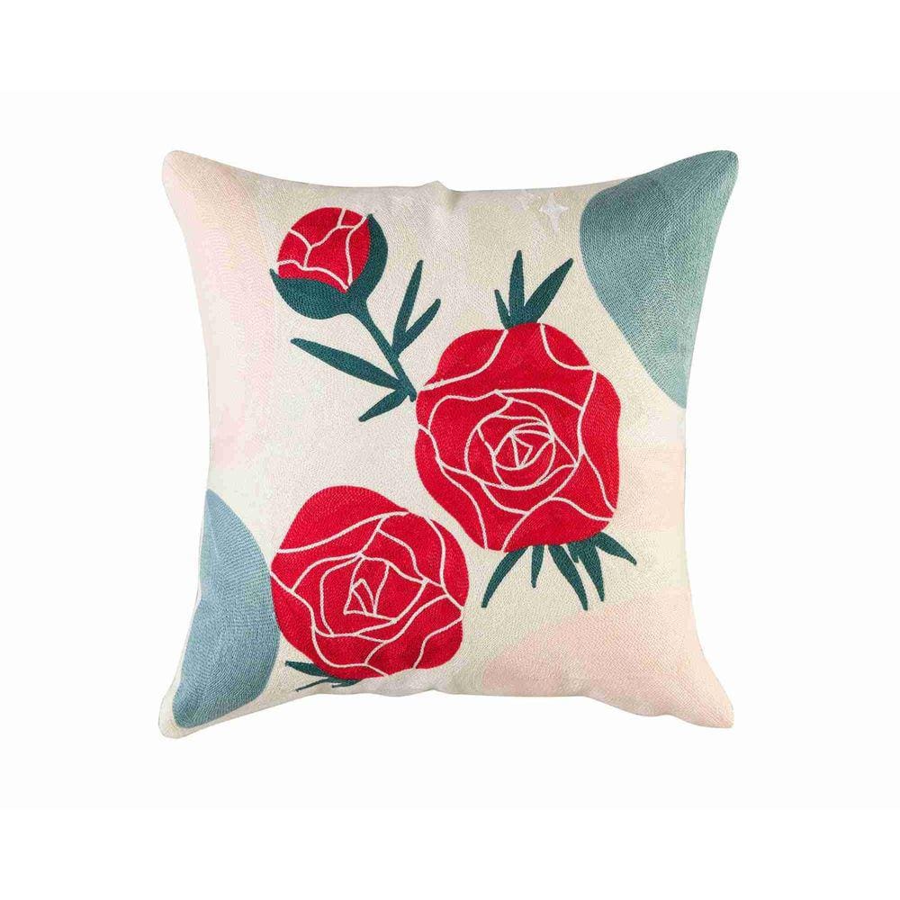 Capa p/ Almofada Rosales 45 x 45 cm Camélia Jolitex