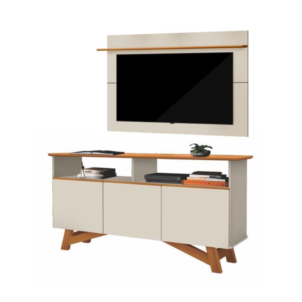 Rack e Painel para TV Vallcano 3 Portas