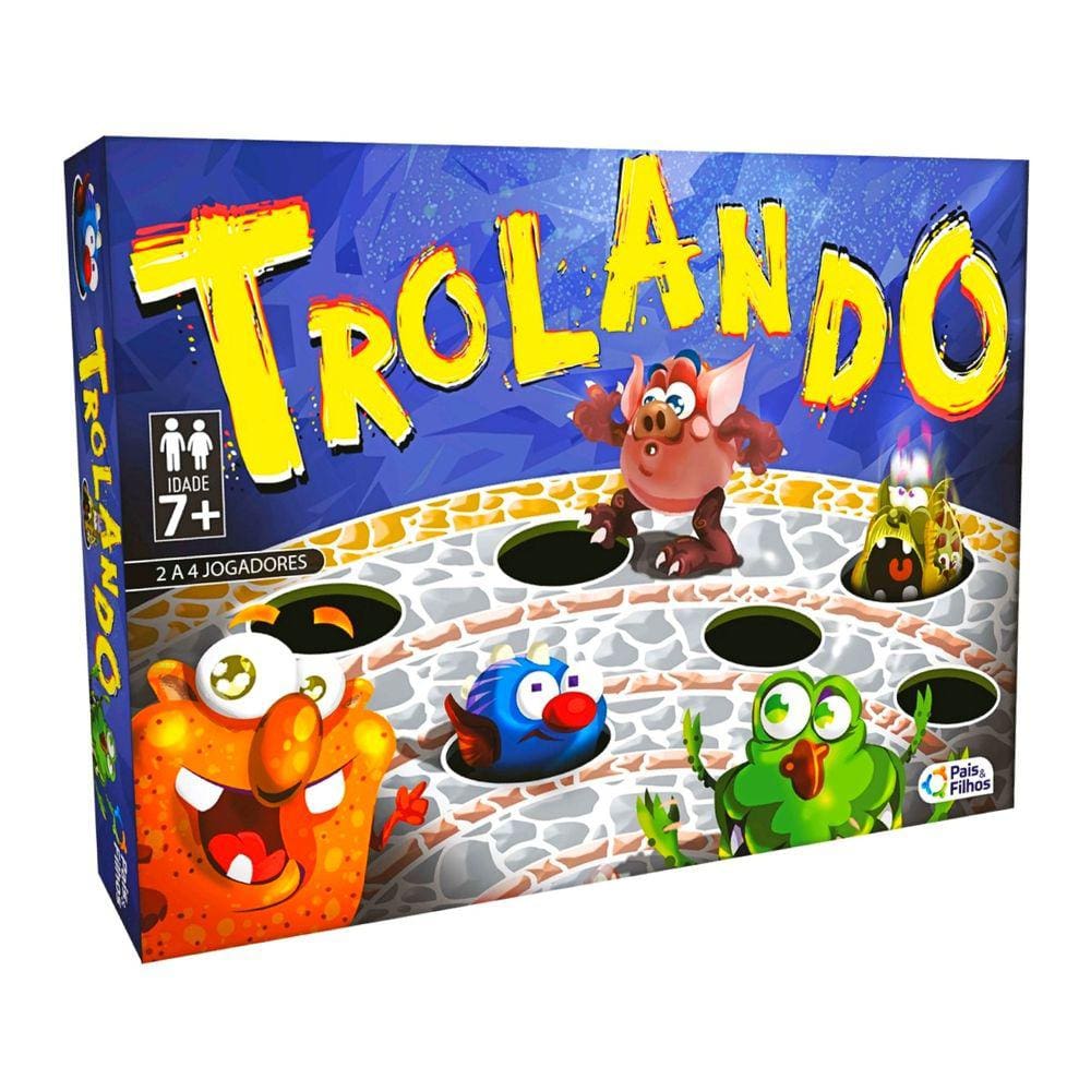 Jogo De Mesa Trolando Tabuleiro Game Diversão Para Familia
