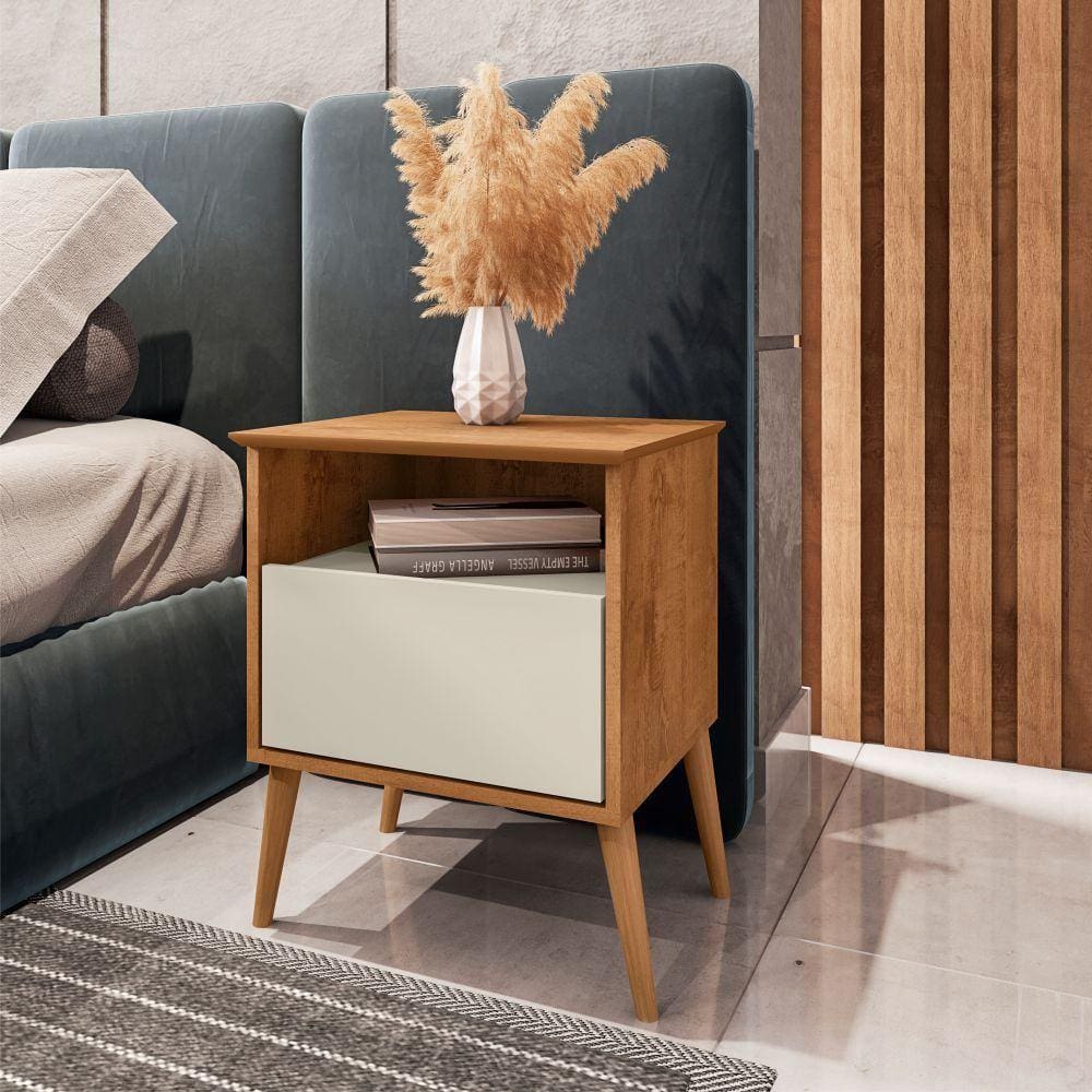 Mesa de Cabeceira 1 Gaveta Londres ll