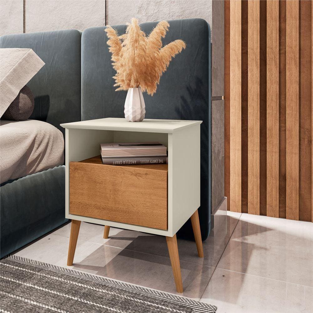 Mesa de Cabeceira 1 Gaveta Londres ll