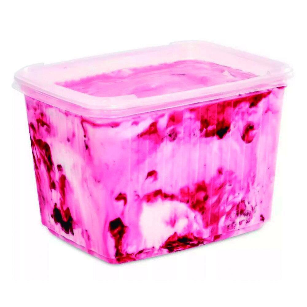 Pote Sorvete 2L c/ Tampa Freezer Transparente - 70 Unid
