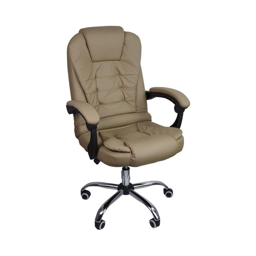Cadeira De Escritório Presidente Reclinável Ergonômica