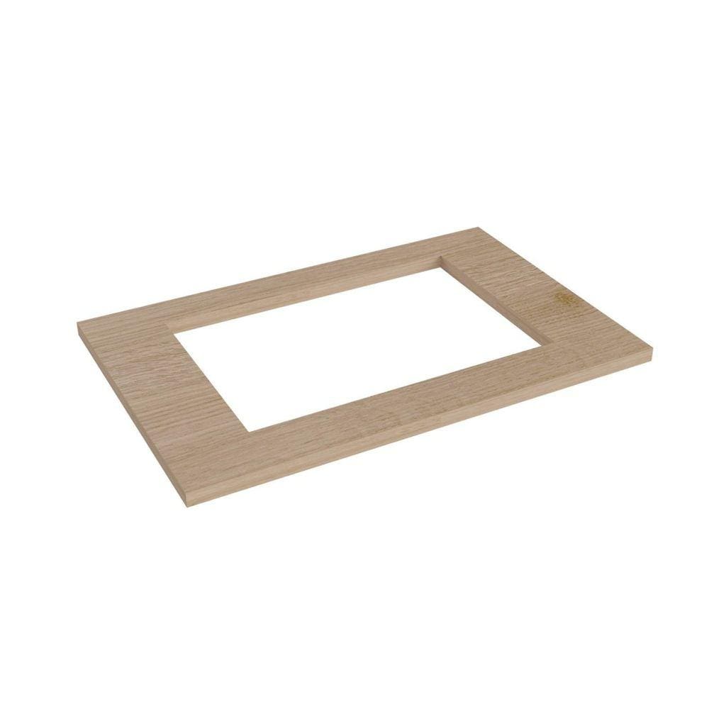Tampo para Cooktop 4 Bocas 80cm Arizona Cabecasa Madeiramadeira Amadeirado