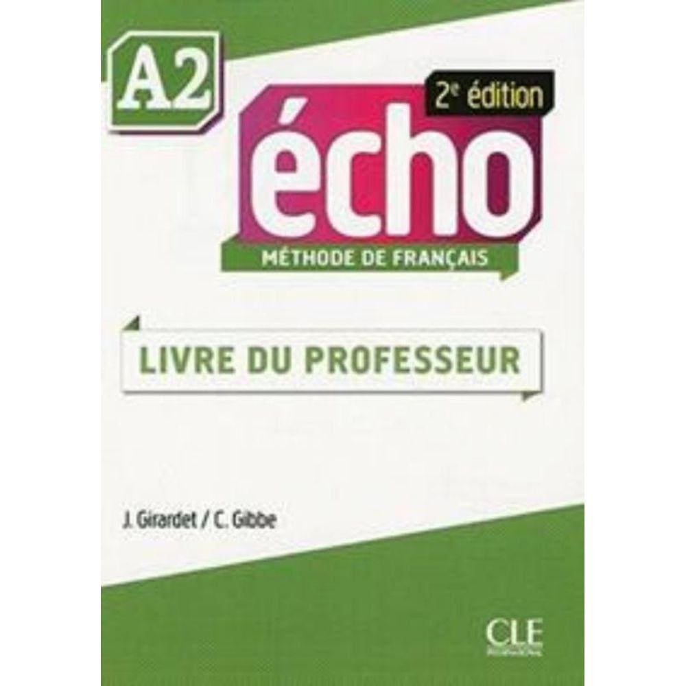 Echo A2 - Guide pedagogique