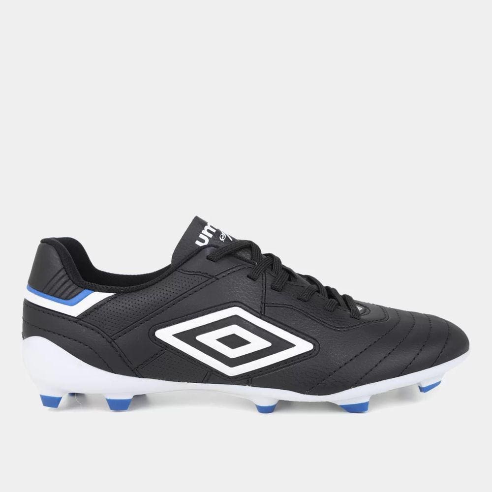 Chuteira Campo Umbro Speciali Classic - Preto e Azul