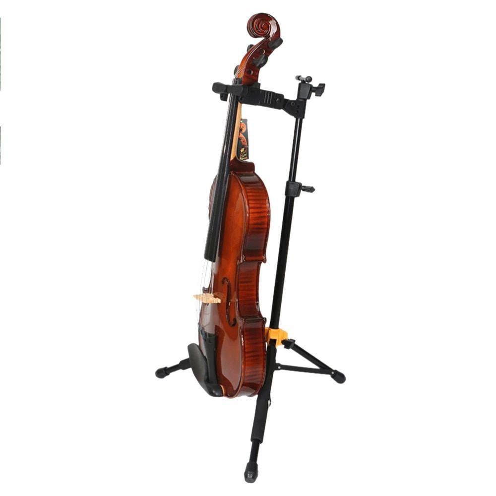 Suporte Tripé Violino/Viola/Arco com Trava Automática e Ukulele