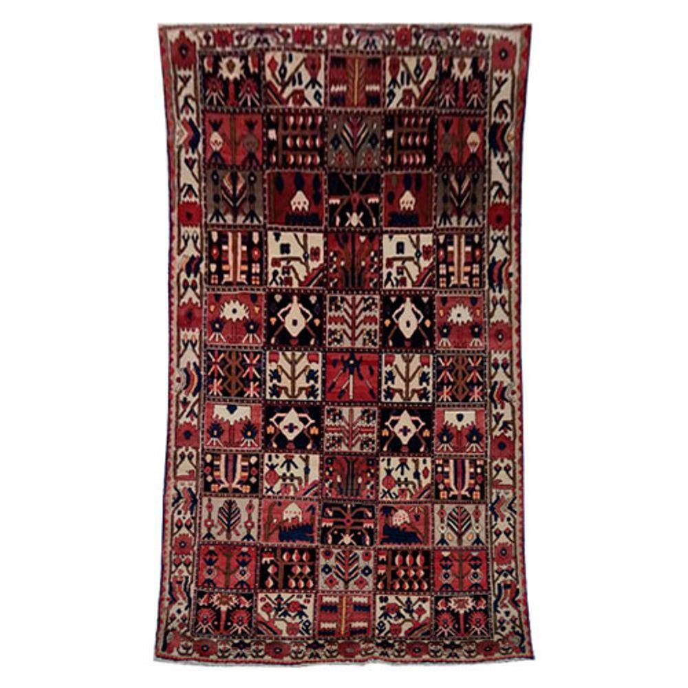 Tapete Persa Feito a Mão Bakhtiar - 274x155cm - 26888