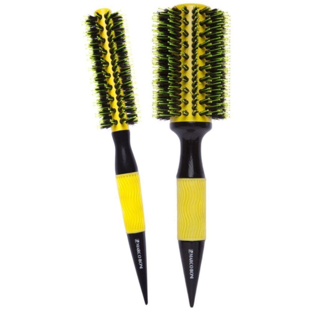 2UN Escova Thermal Ceramica Basic Yellow 35/70MM Marco Boni