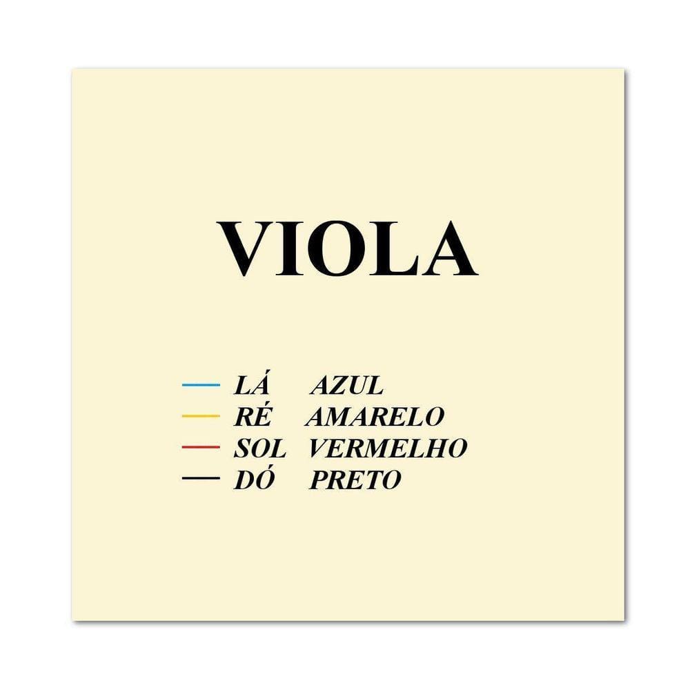 Corda Mauro Calixto viola lá, sintética