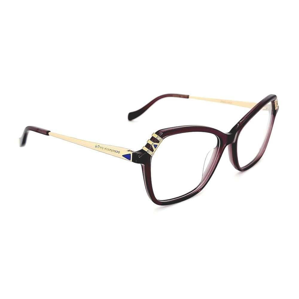 Armação Ana Hickmann AH60043 R01 Vermelho/Bordô 54mm