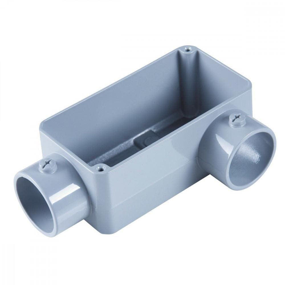 Condulete Fixo 1.1-2" Tipo "ll" - Com Tampa - Sem Rosca - Sem Pintura
