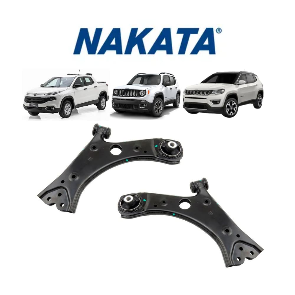 Bandeja Suspensão Sem Pivô Dianteira Esquerda+Direita Nakata Jeep Compass 2016
