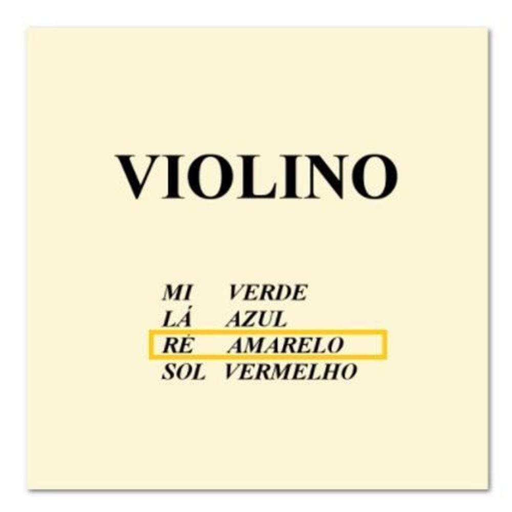 Corda Avulsa M Calixto Violino 4/4 Ré - Cordas Tradicionais