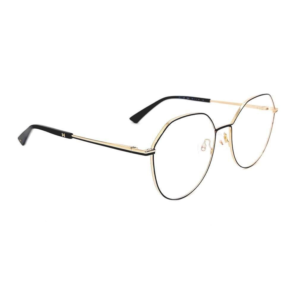 Armação Ana Hickmann - HI1149 09C Metal Preto 53,5mm