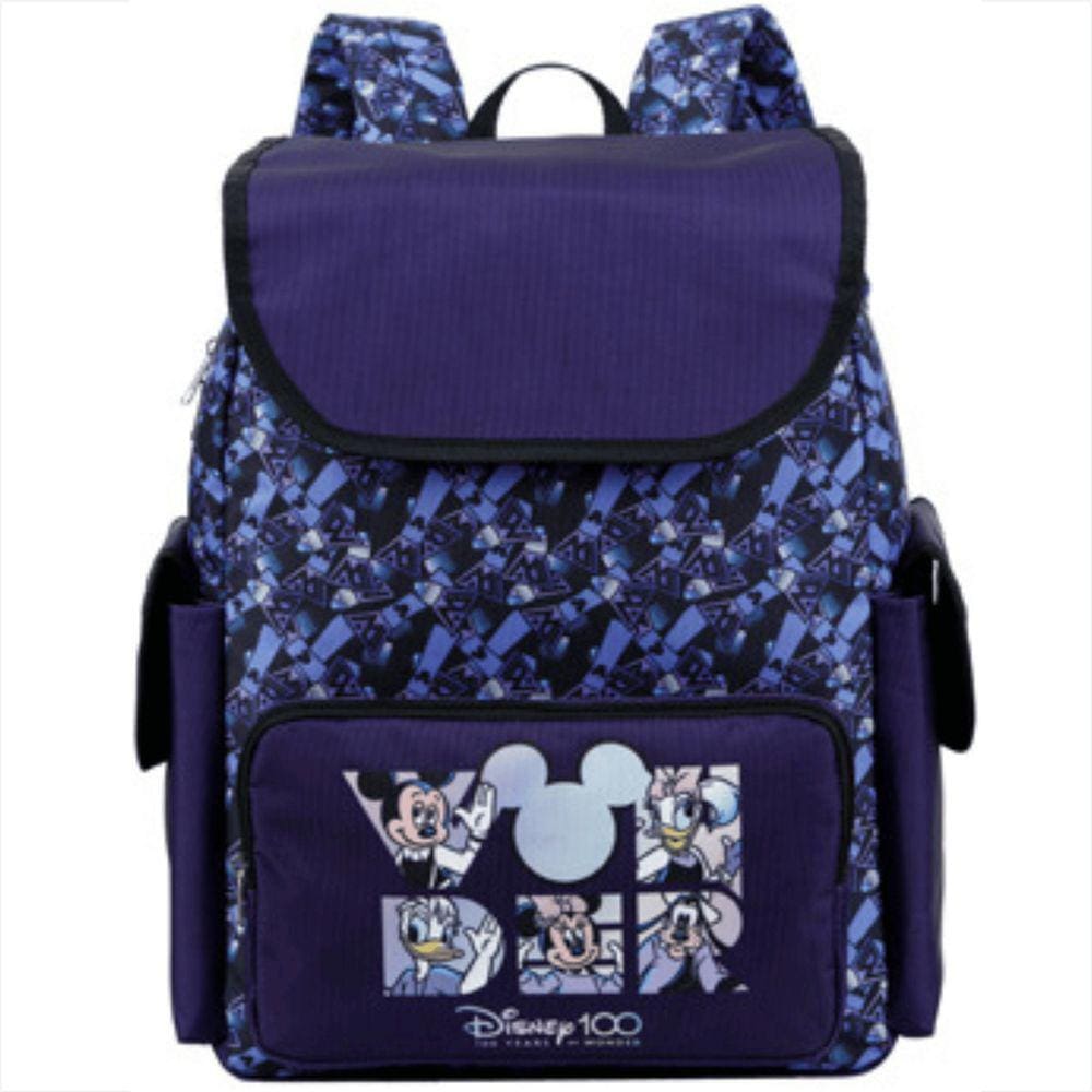Mochila Escolar De Costas 11970 Infantil Grande Disney 100