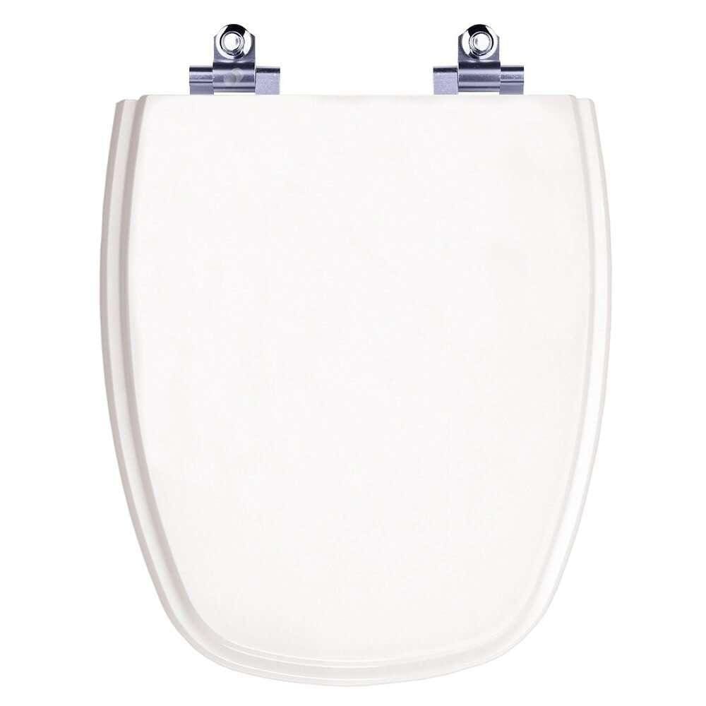 Assento Sanitário Laqueado Soft Close Venice Branco para vaso Belize