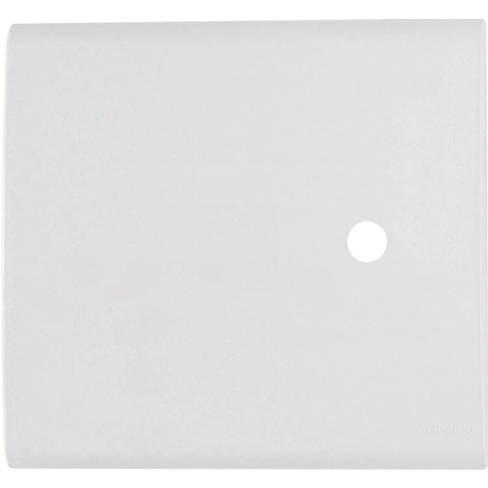Placa+Suporte 4X4 1 Furo 9,5Mm Liz Branca Tramontina