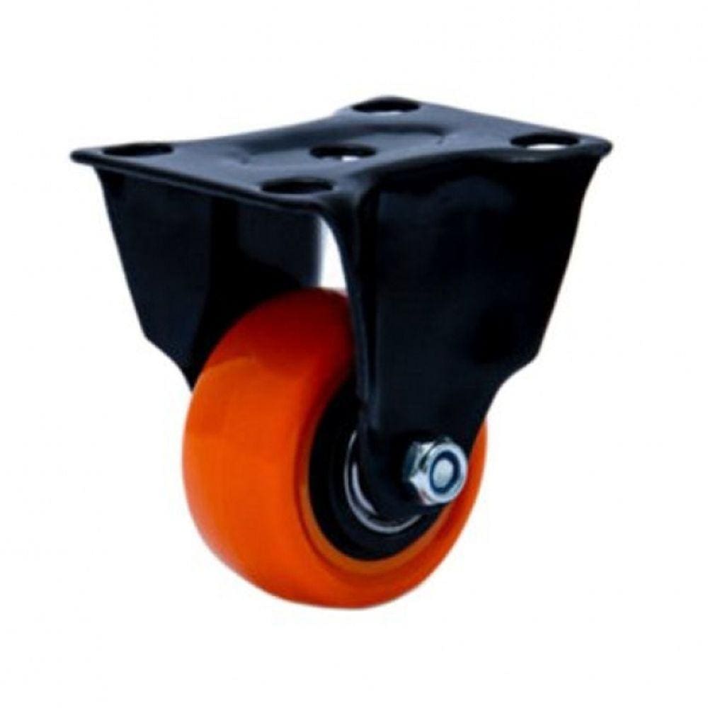 ROD.FIXO. COM. PLACA 210 PRETO com LARANJA