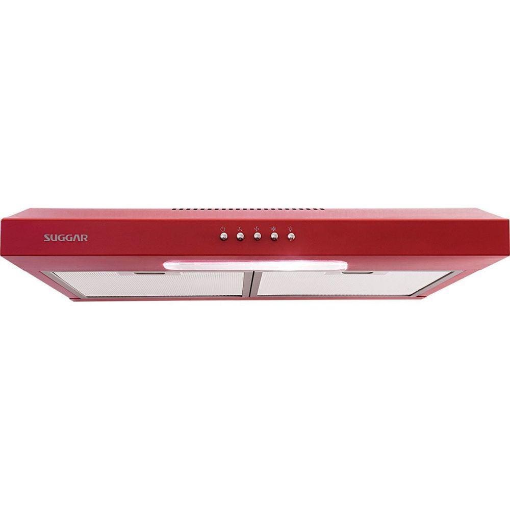 Depurador Slim 60 3 Velocidades 220V Vermelho Vermelho