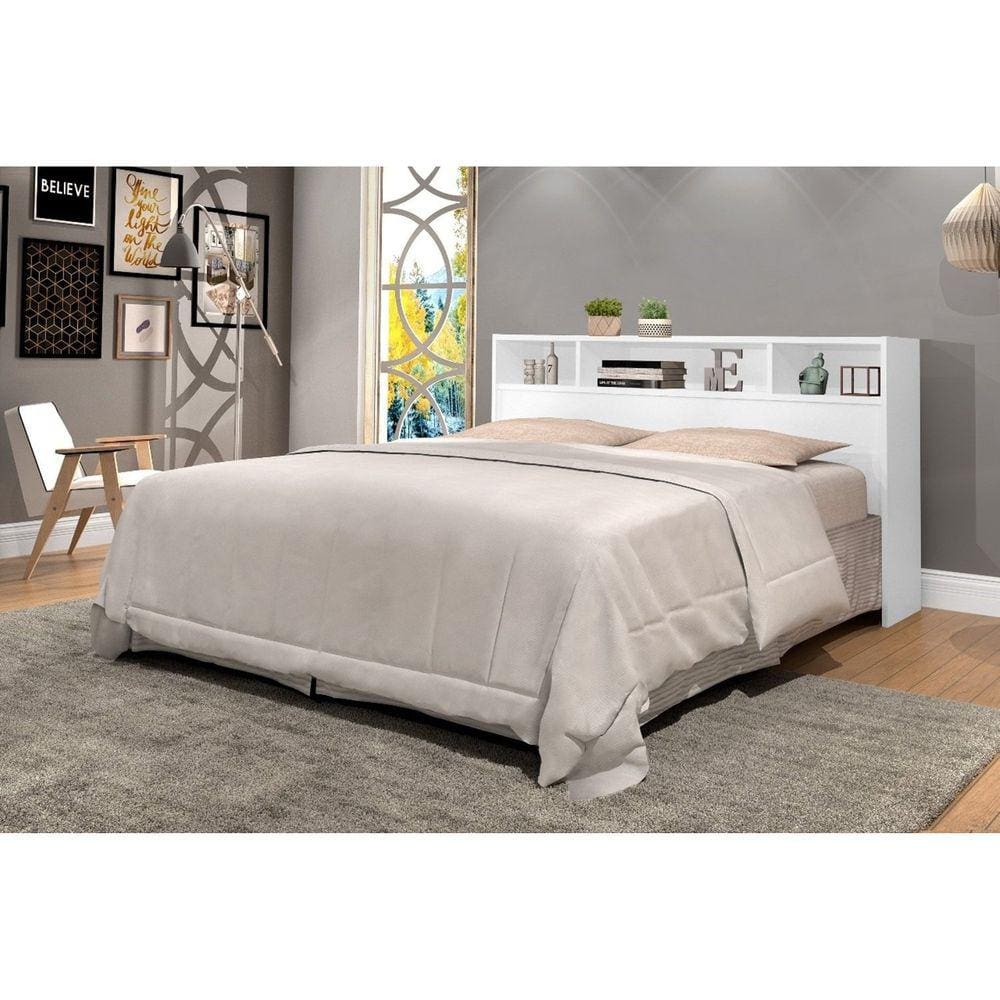 Cabeceira para Box Casal 140cm Portugal Branco