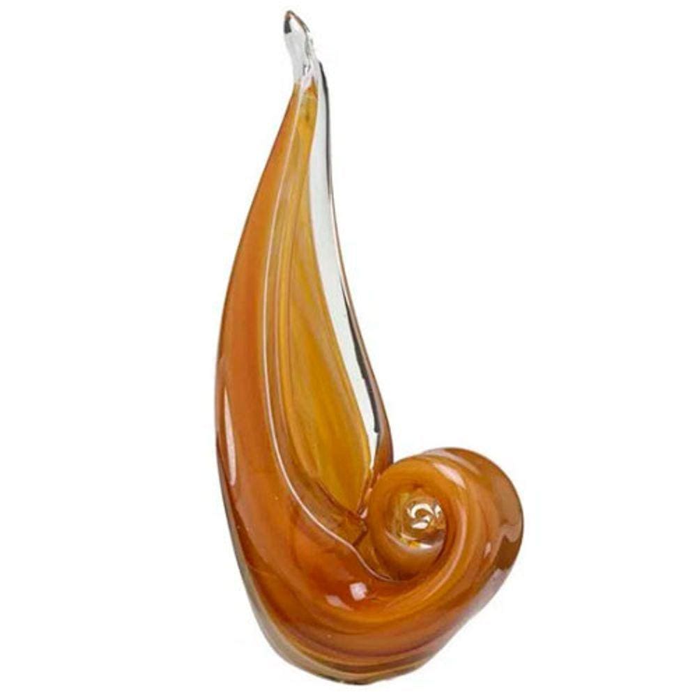 Concha na cor Âmbar Decorativa - 13x26,5 cm - 29029