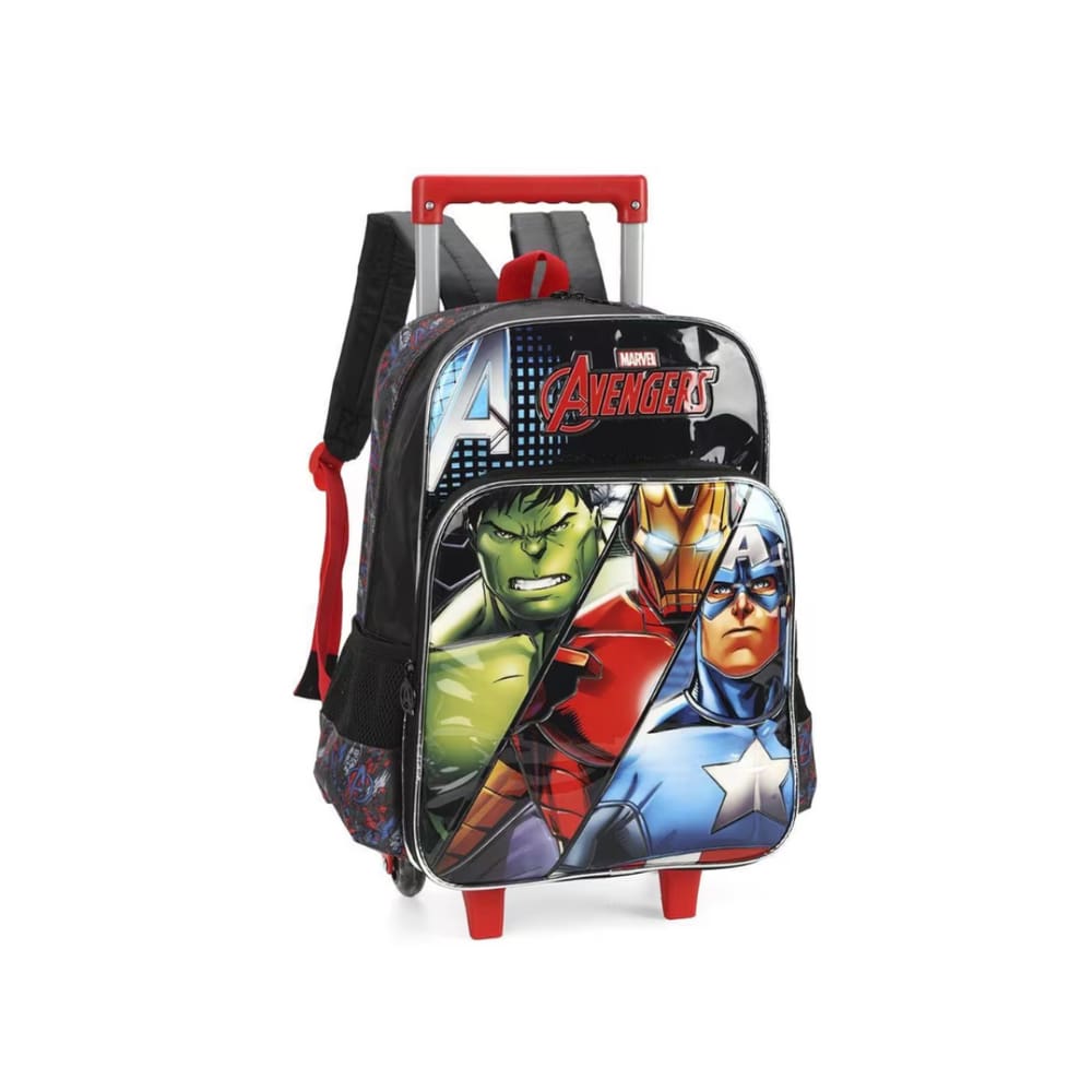 Mochila De Rodinhas Avengers Vermelho Maxlog IC39766AG0400UN