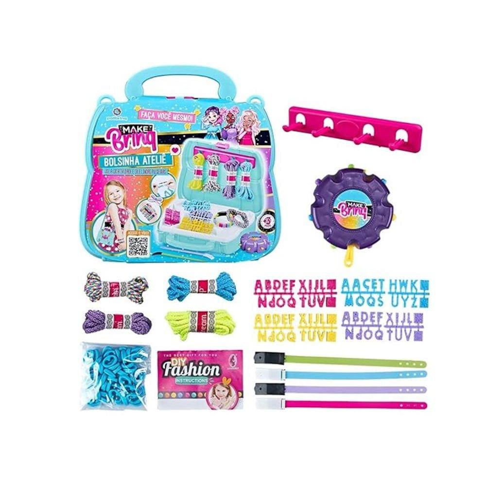 Kit Bolsinha Ateliê Infantil Make Brinq - Polibrinq