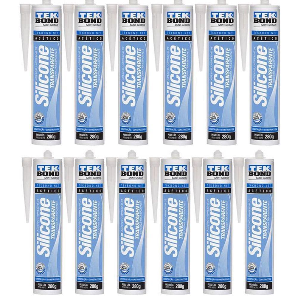 Silicone Vedação Pias e Vasos Sanitários UV Resistente