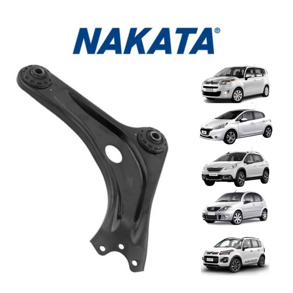Bandeja De Suspensão Sem Pivô Direita Dianteira Nakata Citroen Aircross 2011 A 2020