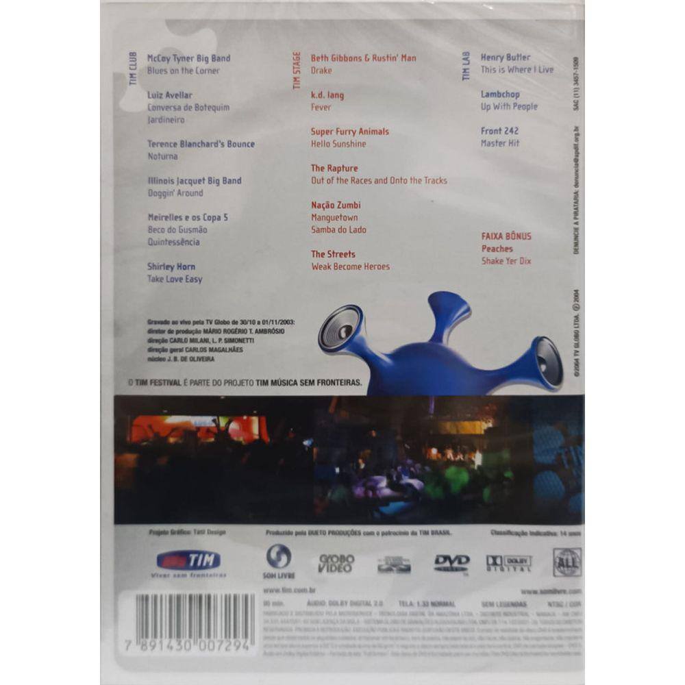 DVD Tim Festival 2003 (Front 242, | Extra