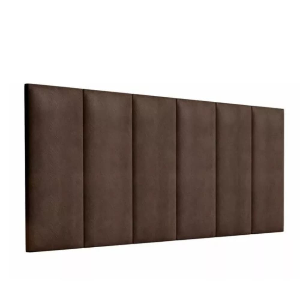 Kit 8 Placas Estofadas Cabeceira Cama Queen 20x60cm