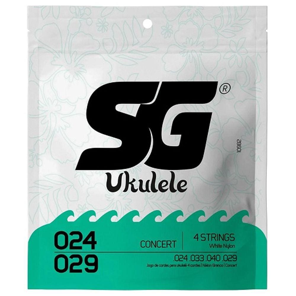 Encordoamento Para Ukulele em Nylon .024 Concert SG
