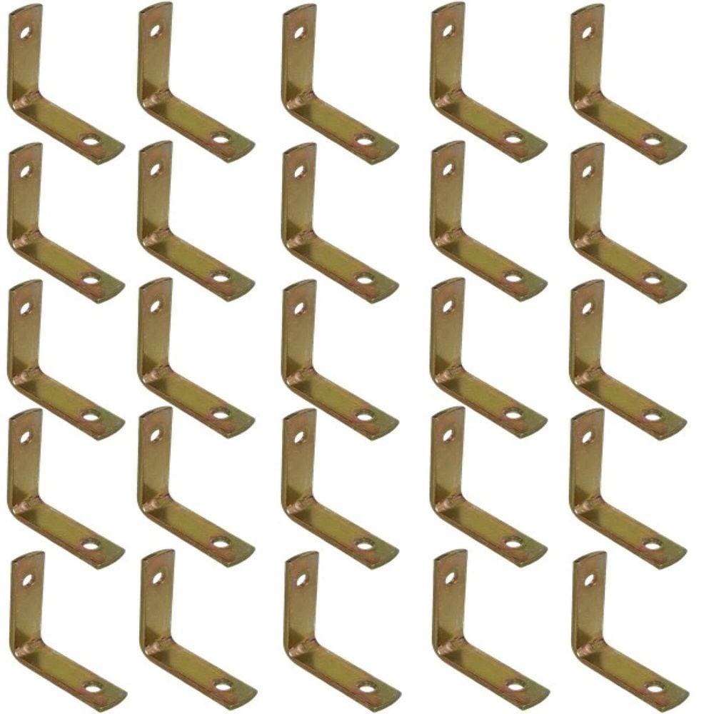 Cantoneira L Reforço Moveis Gaveta Cadeira 1`` 25X25 - 25Und